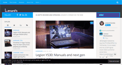 Desktop Screenshot of lenardgunda.com